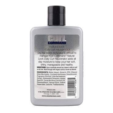 Duke Curl Command Natural Look Daily Curl Rejuvenator, 7.4 Oz