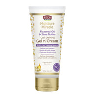African Pride Moisture Miracle Curl Enhancing Hair Styling Gel N Cream, 6 oz