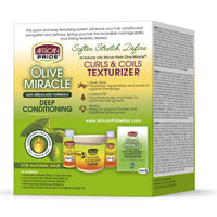 African Pride Olive Miracle Curls And Coils Texturizer, 1 Ea
