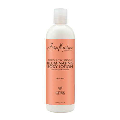 Shea Moisture Coconut and Hibiscus Illuminating Body Lotion, 13 Oz