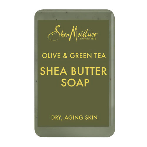 SheaMoisture Olive and Green Tea Shea Butter Soap, 8 oz