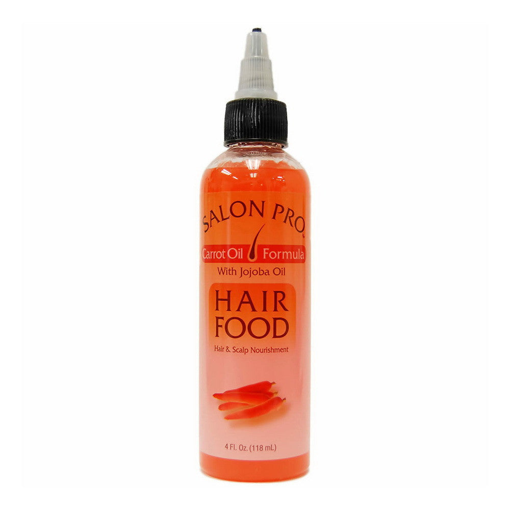 Salon Pro Carrot Oil Formula with Jojoba Oil Hair Food, 4 Oz
