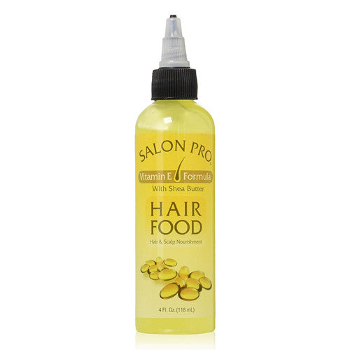 Salon Pro Vitamin E Formula With Shea Butter Hair Food Oil, 4 Oz
