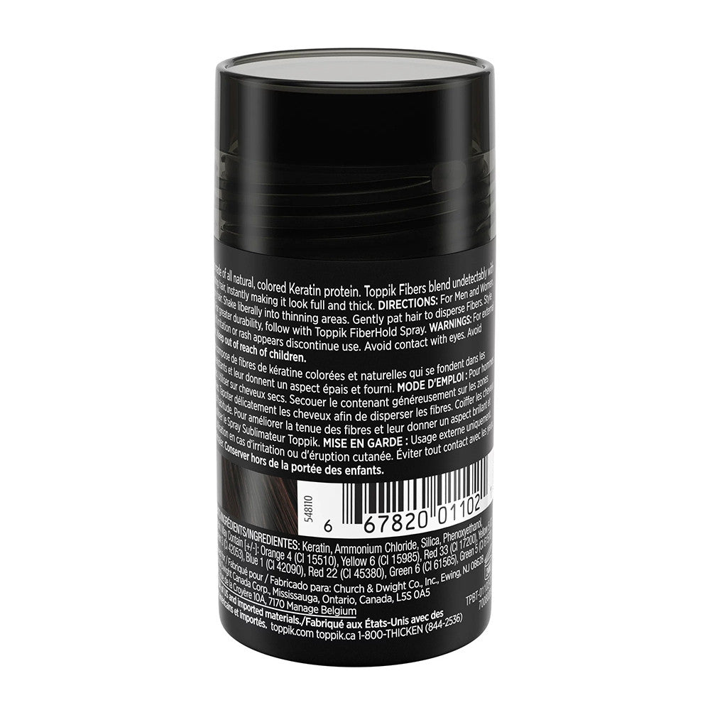 Toppik Hair Building Fibers Regular,Dark Brown, 0.42 Oz