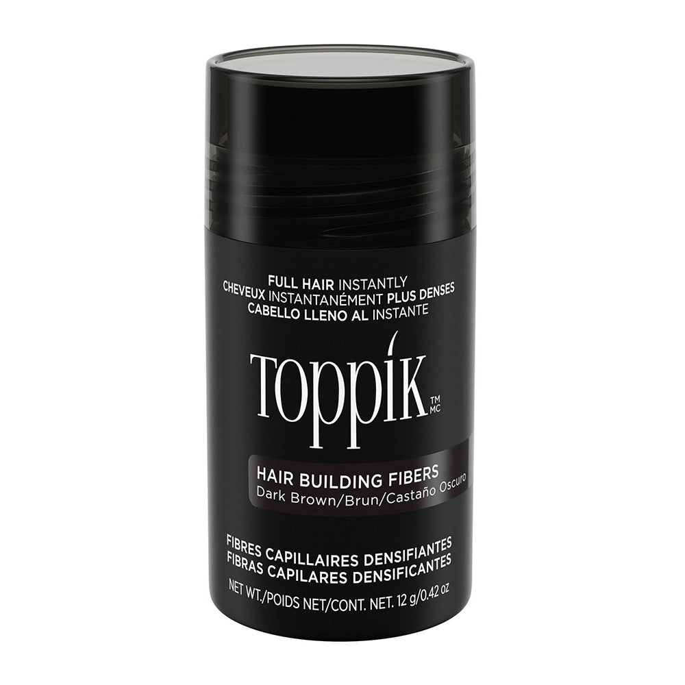 Toppik Hair Building Fibers Regular,Dark Brown, 0.42 Oz