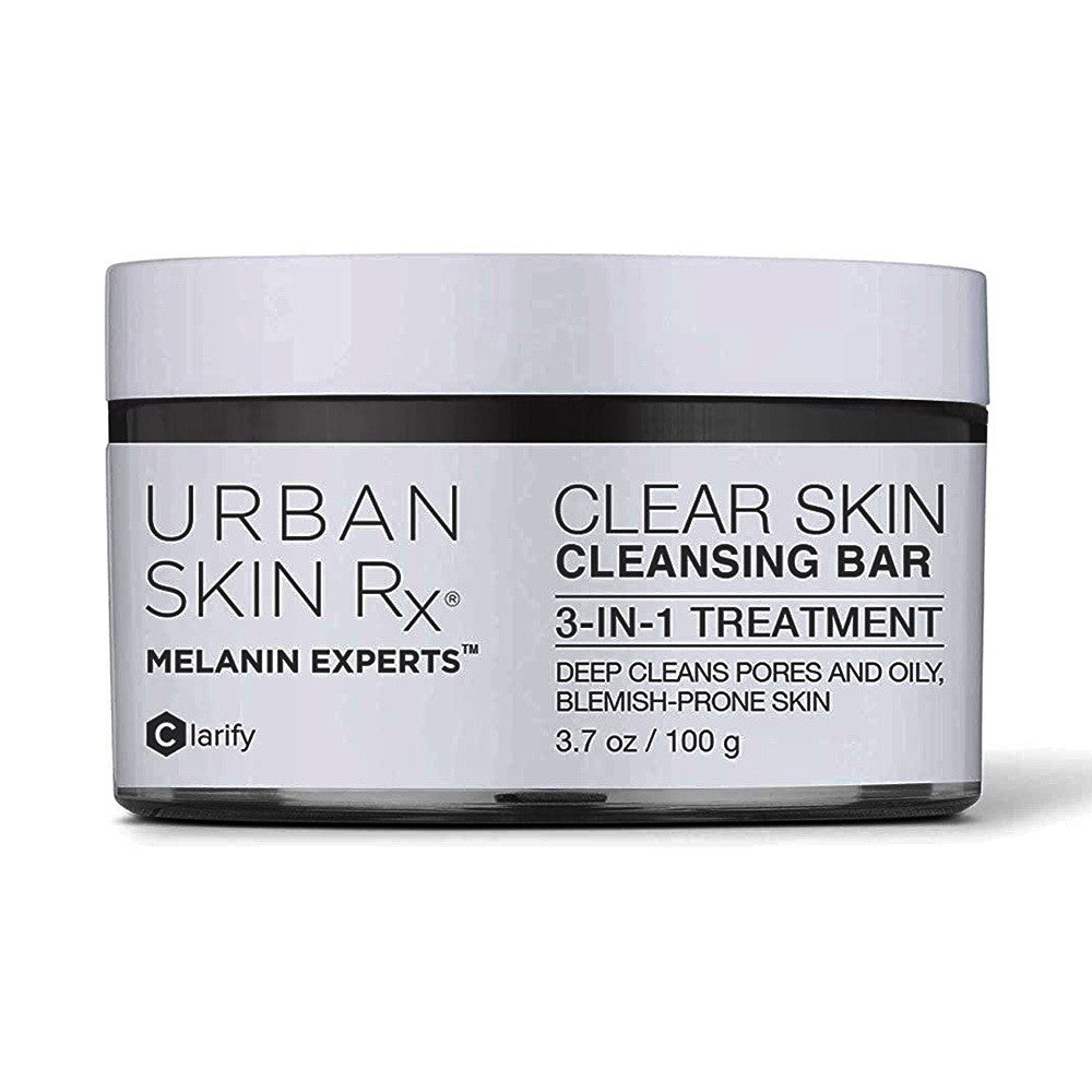 Urban Skin Rx 3-in-1 Treatment Clear Skin Cleansing Bar, 2 Oz