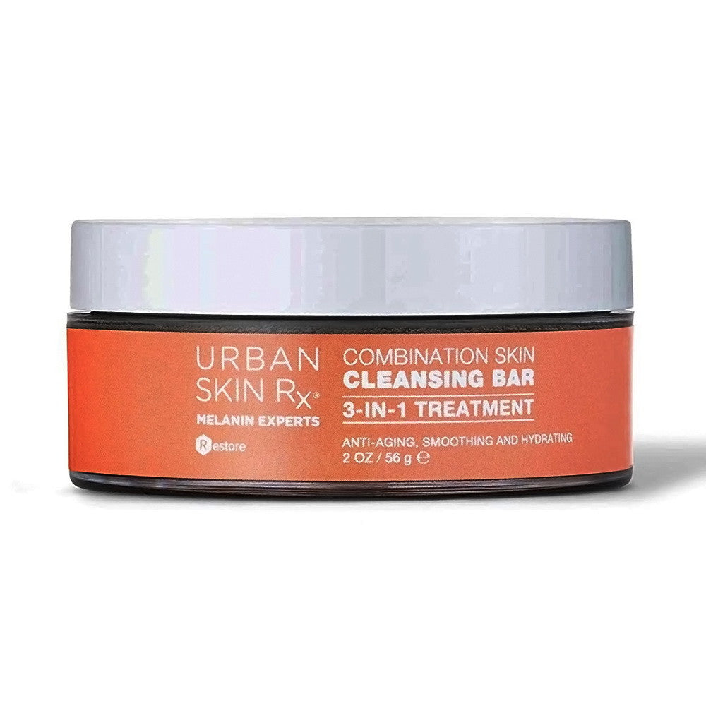 Urban Skin Rx 3-in-1 Combination Skin Cleansing Bar, 2 Oz