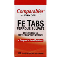 Windmill Ferrous Sulfate 325 Mg Dietary Supplement Tablets, 100 Ea