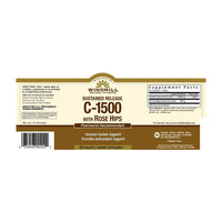 Windmill Natural Vitamin C 1500 Mg With Tablets - 60 Ea