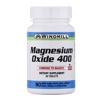 Windmill Magnesium Oxide 400 Mg Tablets, 60 Ea