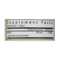Windmill No Flush Niacin 500 Mg Tablets - 30 Ea