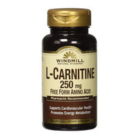 Windmill L-Carnitine 250 Mg Capsules - 50 Ea