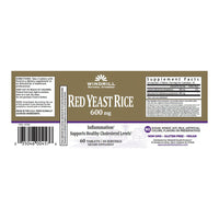 Windmill Red Yeast Rice 600 Mg Dietary Supplement Tablets - 60 Ea