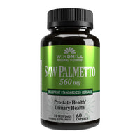 Windmill Herbals Saw Palmetto 160 Mg Dietary Supplement Caplets, 60 Ea