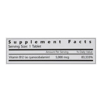 Hi-Ener-G Super B12 5000 Mcg Tablets, By Windmill - 30 Ea