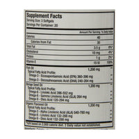 Omega Works Omega 3-6-9 Fish Oil With Flax And Borage Seed Softgels, 60 Ea