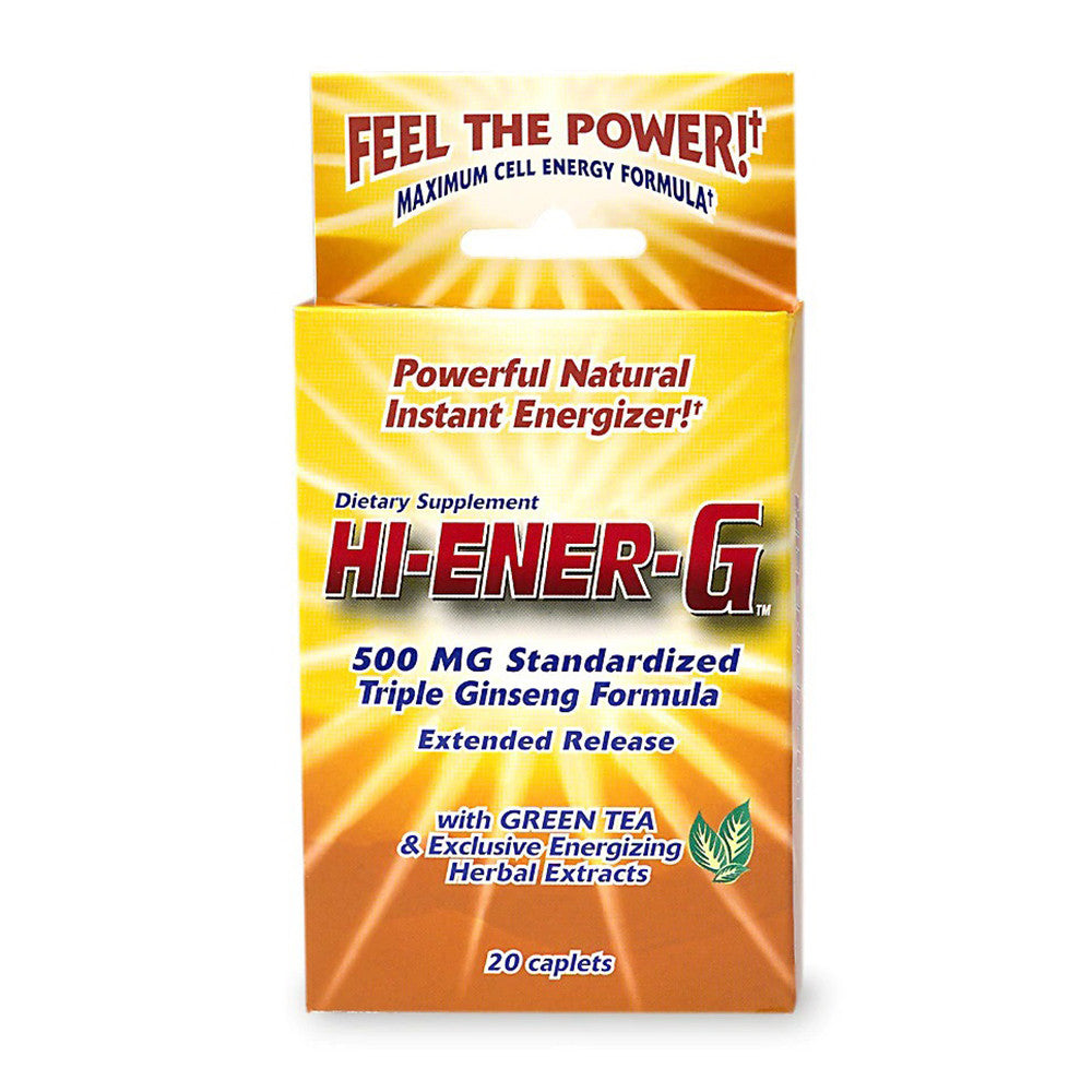 Windmill Hi-Ener-G Extended Release 500 Mg Caplets, 20 Ea
