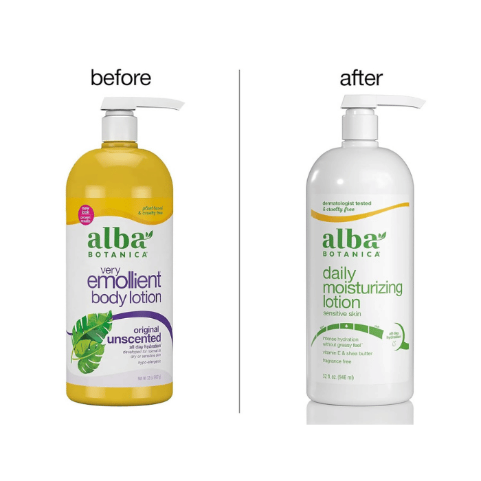 Alba Botanica Daily Moisturizing Lotion Sensitive Skin, 32 fl Oz
