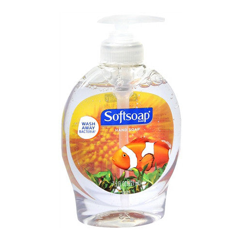 Soft Soap Anti-Bacterial Hand Soap, Aquarium - 7.5 Oz