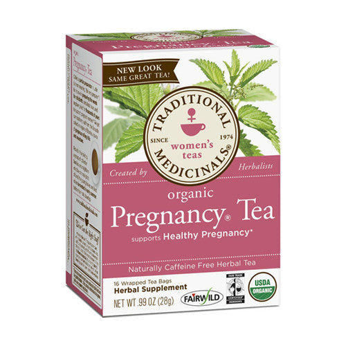 Traditional Medicinals Caffeine Free Organic Pregnancy Herbal Tea Bags - 16 Ea