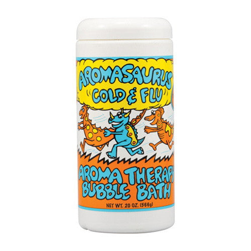 Abra Therapeutics Aromasaurus Cold And Flu Bubble Bath For Kids, 20 Oz