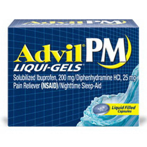 Advil Pm Liqui-Gels, Liquid Filled Caplets - 40 Ea