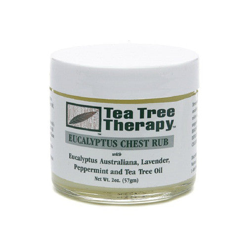 Tea Tree Therapy Eucalyptus Chest Rub - 2 Oz