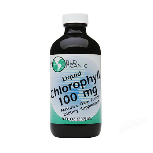 World Organic Chlorophyll 100 Mg Liquid - 8 Oz