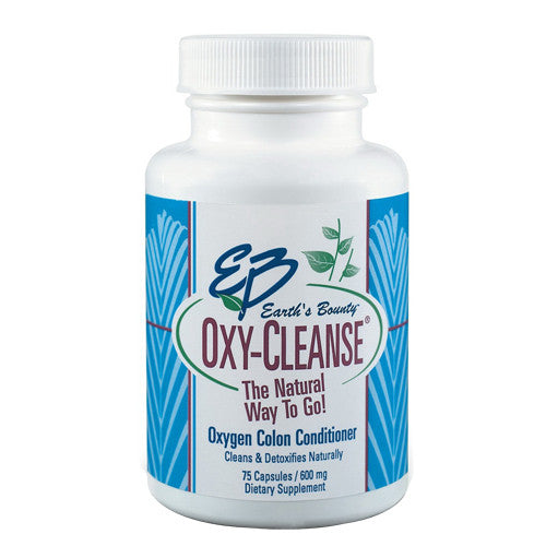 Earths Bounty Oxy Cleanse Oxygen Colon, Conditioner Capsules - 75 Ea