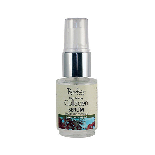 Reviva High Potency Collagen Face Serum Boosts Skin Moisture - 1 Oz