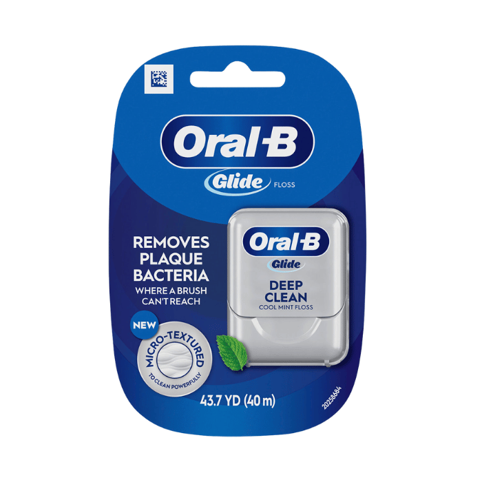 Oral-B Glide Pro-Health Deep Clean Floss, Cool Mint Flavour - 1 Ea