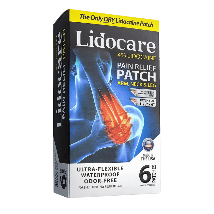 Lidocare Arm, Neck and Leg Pain Relief Patch, 6 Ea