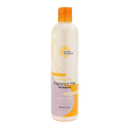 Earth Science Extra Gentle Shampoo, Fragrance Free - 12 Oz