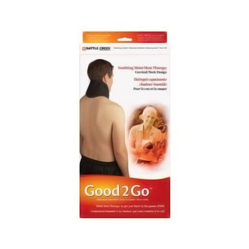 Battle Creek Good2Go Cervical Soothing Moist Heat Therapy Neck Heat Pack Size 5 X 16 Inches 1Ea