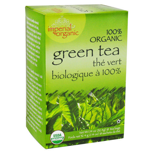 Uncle Lees Tea Imperial Organic, Green Tea, 18 Tea Bags