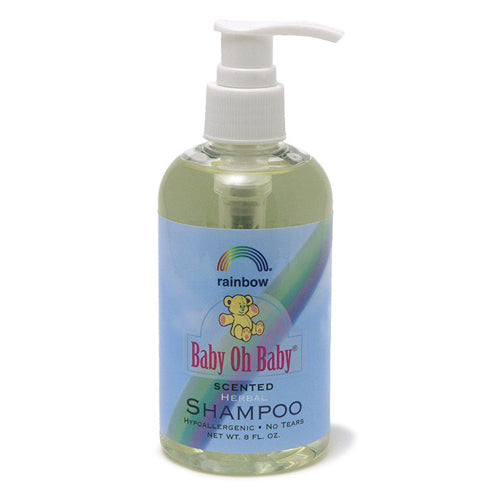Rainbow Research Baby Oh Baby Organic Herbal Shampoo, Scented - 8 Oz