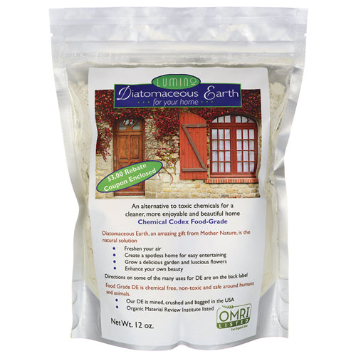 Lumino Diatomaceous Earth For Home - 12 Oz