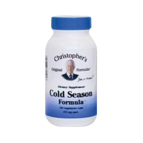Dr Christophers Original Formulas Winter Season Capsule Root Extract Support the Immune System 100Ea