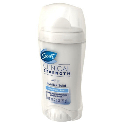Secret Clinical Strength Antiperspirant And Deodorant, Invisible Solid - 2.6 Oz