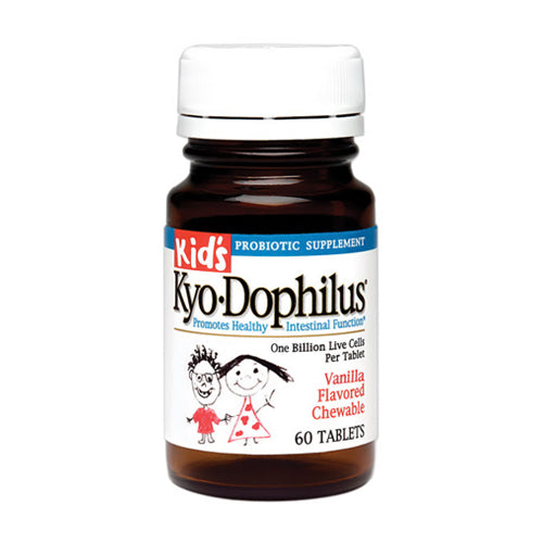 Kyolic Kids Kyo-Dophilus Chewable Tablets, Vanilla Flavor - 60 Ea