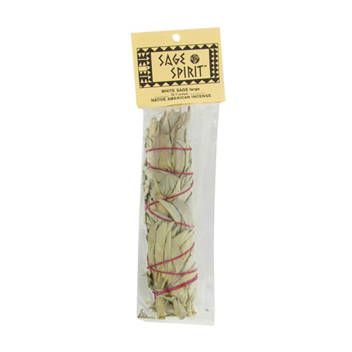 Sage Spirit Smudge Wand Large White Sage 6-7 Inches Incense - 1 Ea