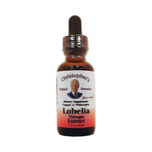 Dr Christophers Original Formula Lobelia Vinegar Extract Liquid Dietary Supplement 1Oz (30ml)