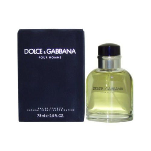 Dolce And Gabbana Fragrance Eau De Toilette Spray for Men 2.5Oz (75ml)