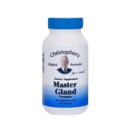 Dr Christophers Original Formulas Nourish Master Gland Formula Capsules Herbs for Pituitary Gland 100Ea