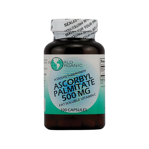 Ascorbyl Palmitate Vitamin C Fat Soluble 500 Mg Capsules - 100 Ea