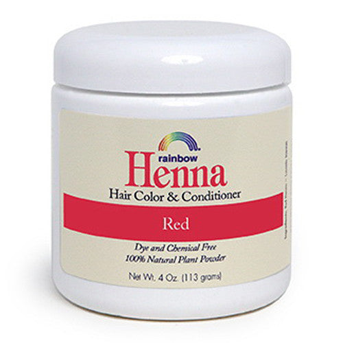 Rainbow Research Henna Hair Color And Conditioner, Red - 4 Oz