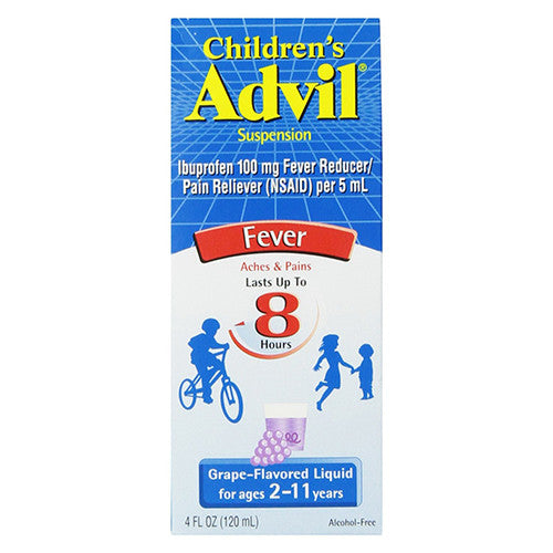 Advil Childrens Suspension Grape - 4 Oz
