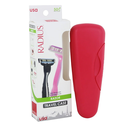 Radius Razor Travel Case Bpa-Free, Assorted Colors - 1 Ea