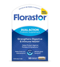 Florastor Probiotic Maximum Strength Capsules, 50 Ea