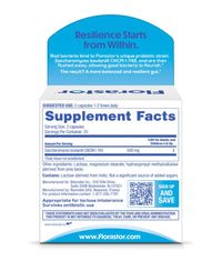 Florastor Probiotic Maximum Strength Capsules, 50 Ea